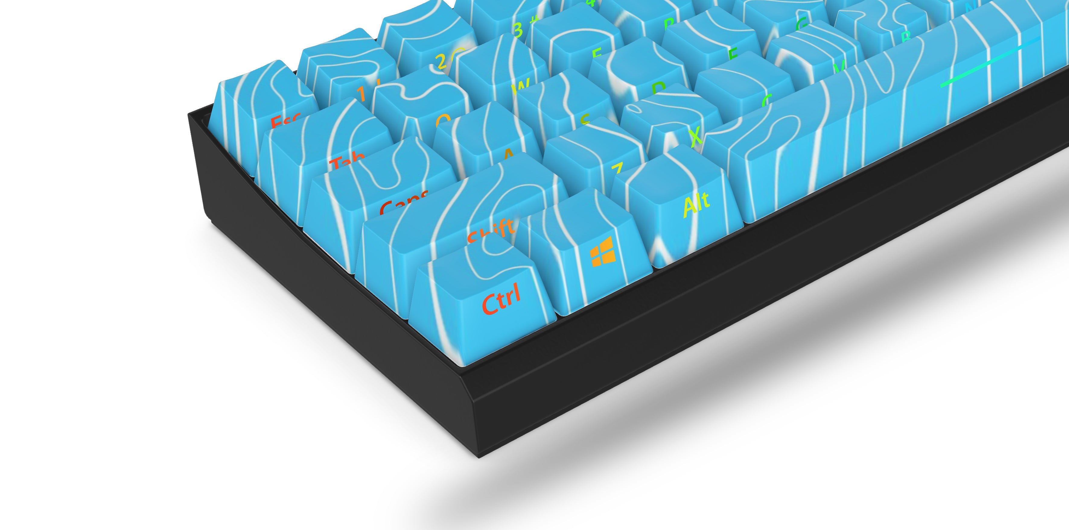 Blue Damascus T60 + XXL SpeedMat Combo