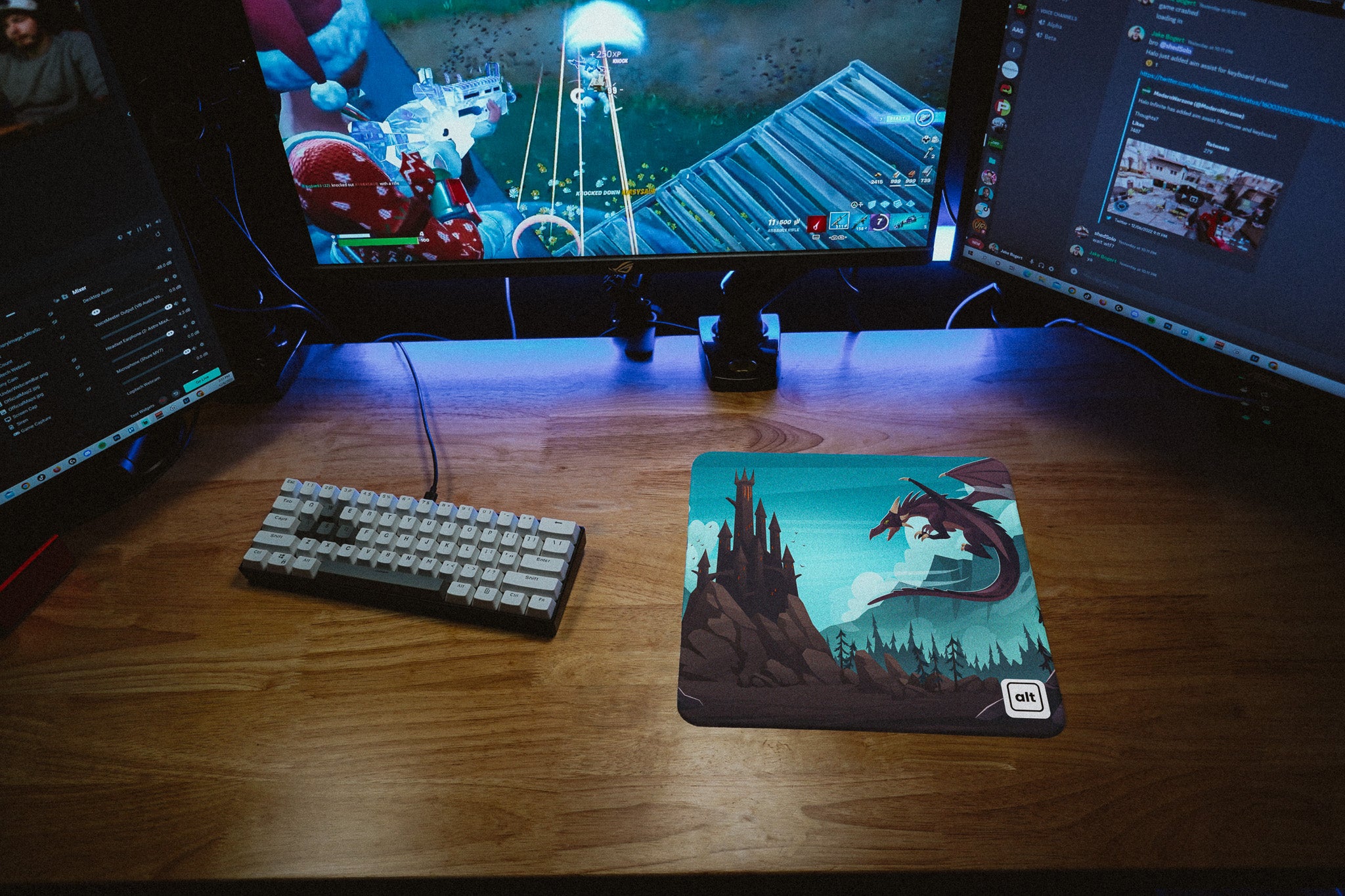 Dragon Invasion Mousepad