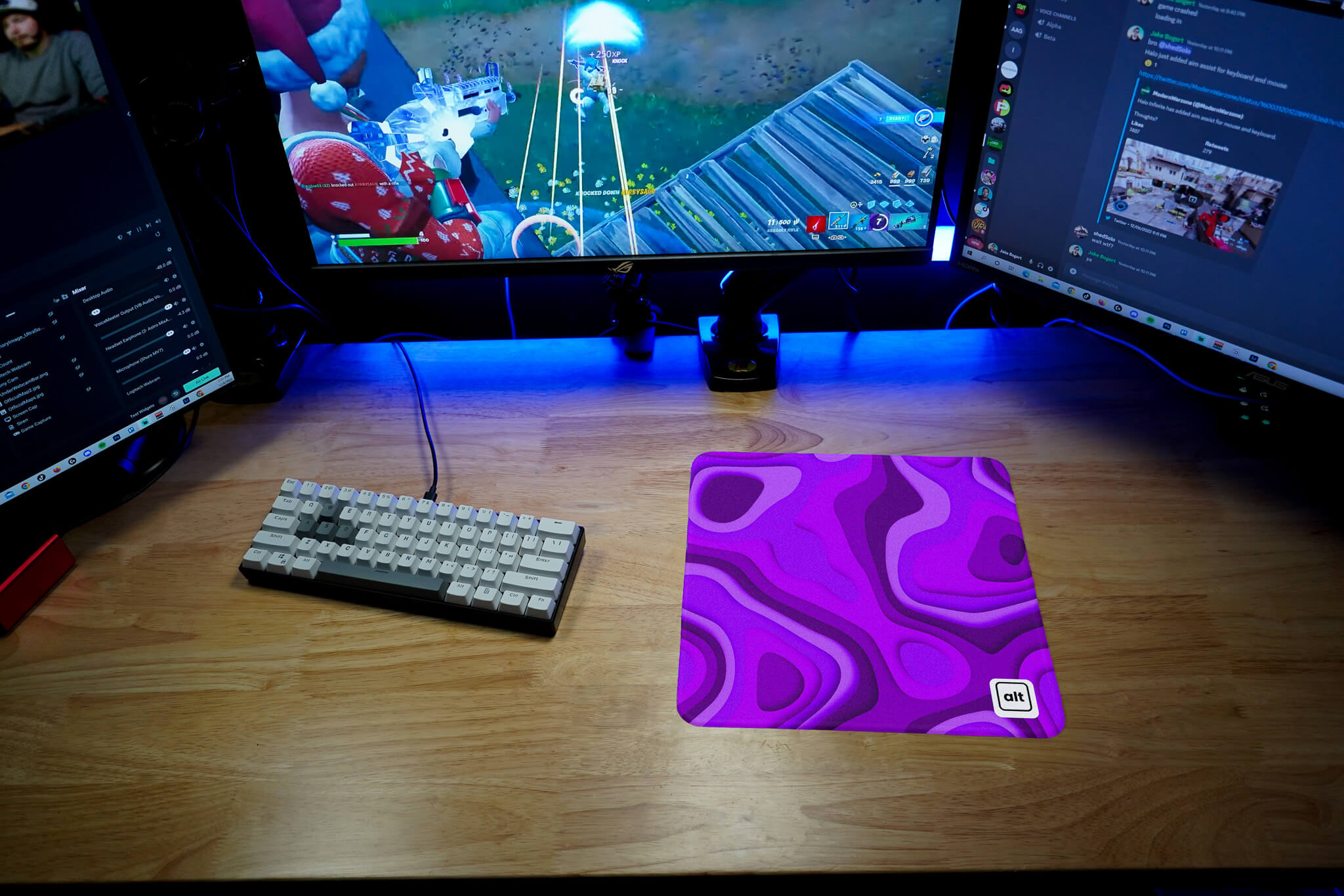 Topo Violet Mousepad