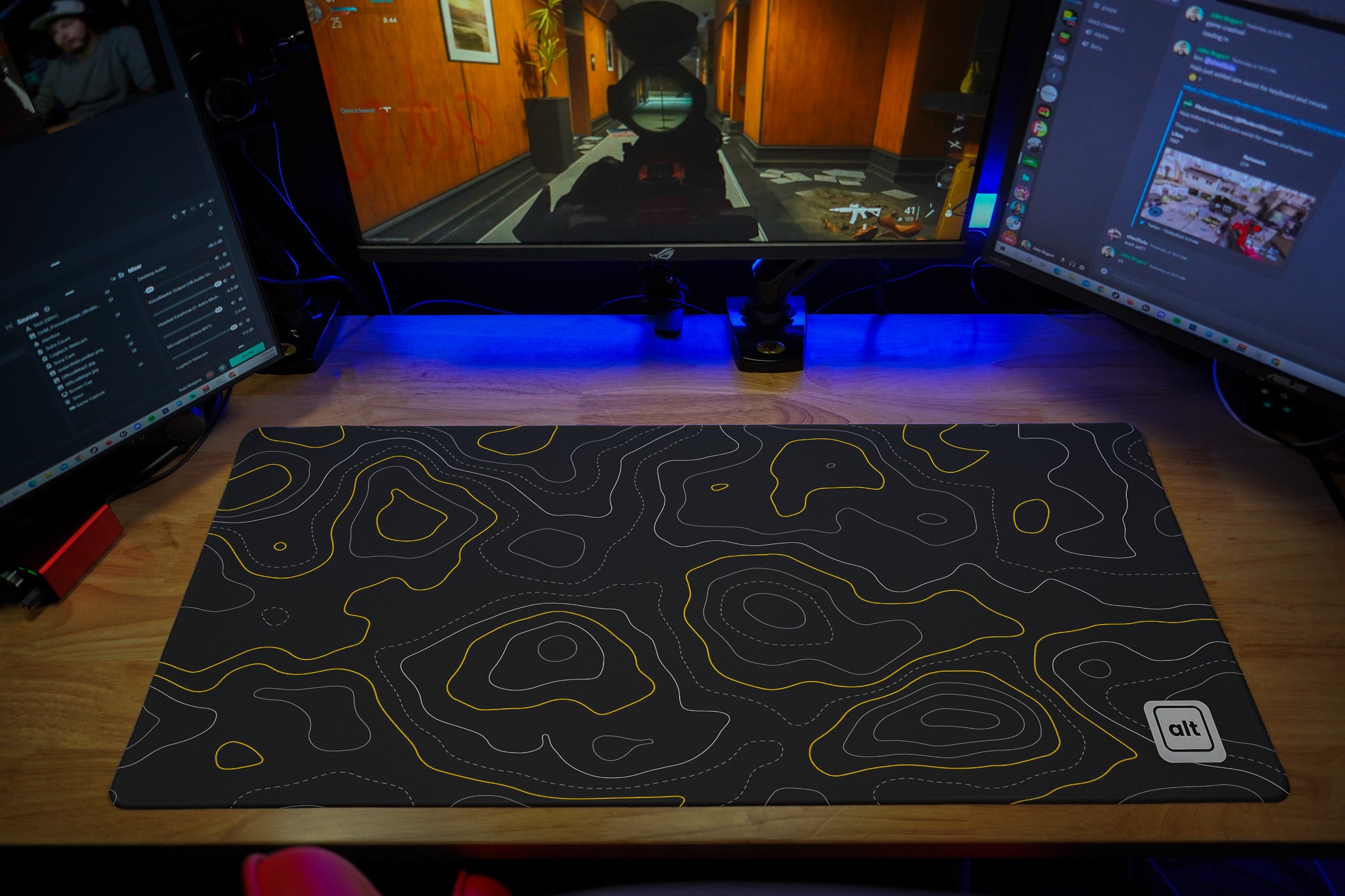 Dark Inverted Yellow Damascus