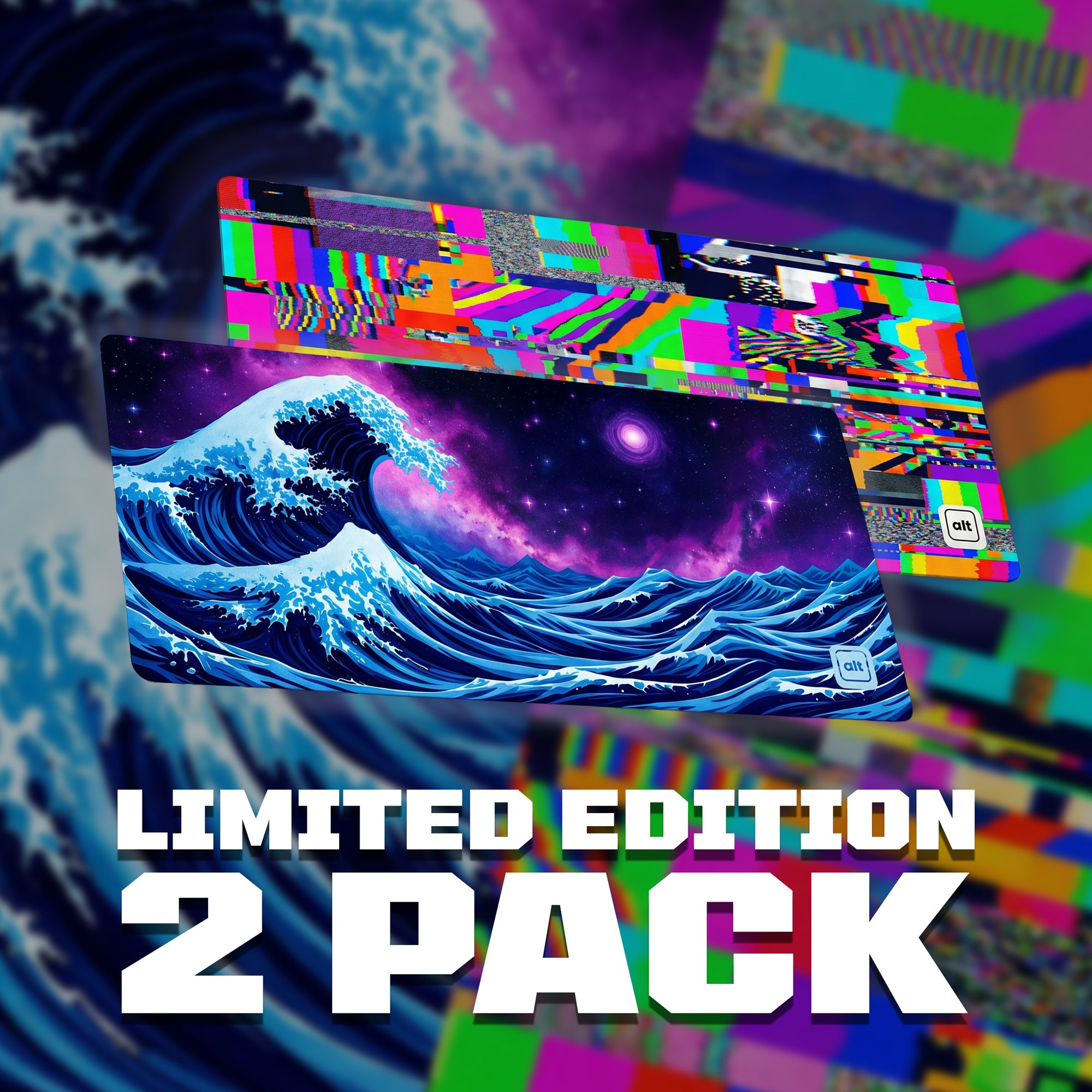 Galaxy Waves Mousepad - [alt_customs]