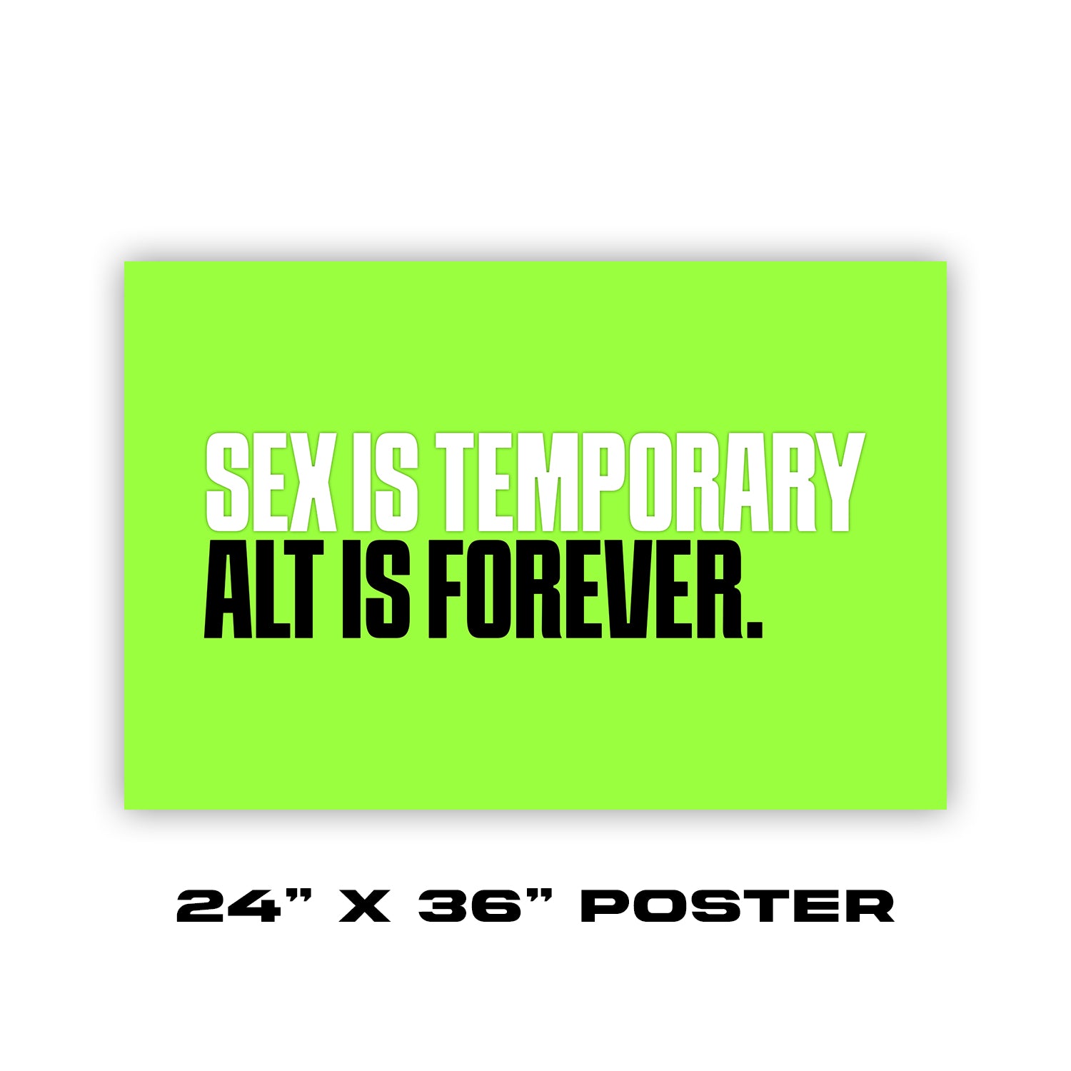 Alt Forever Wall Art - [alt_customs]