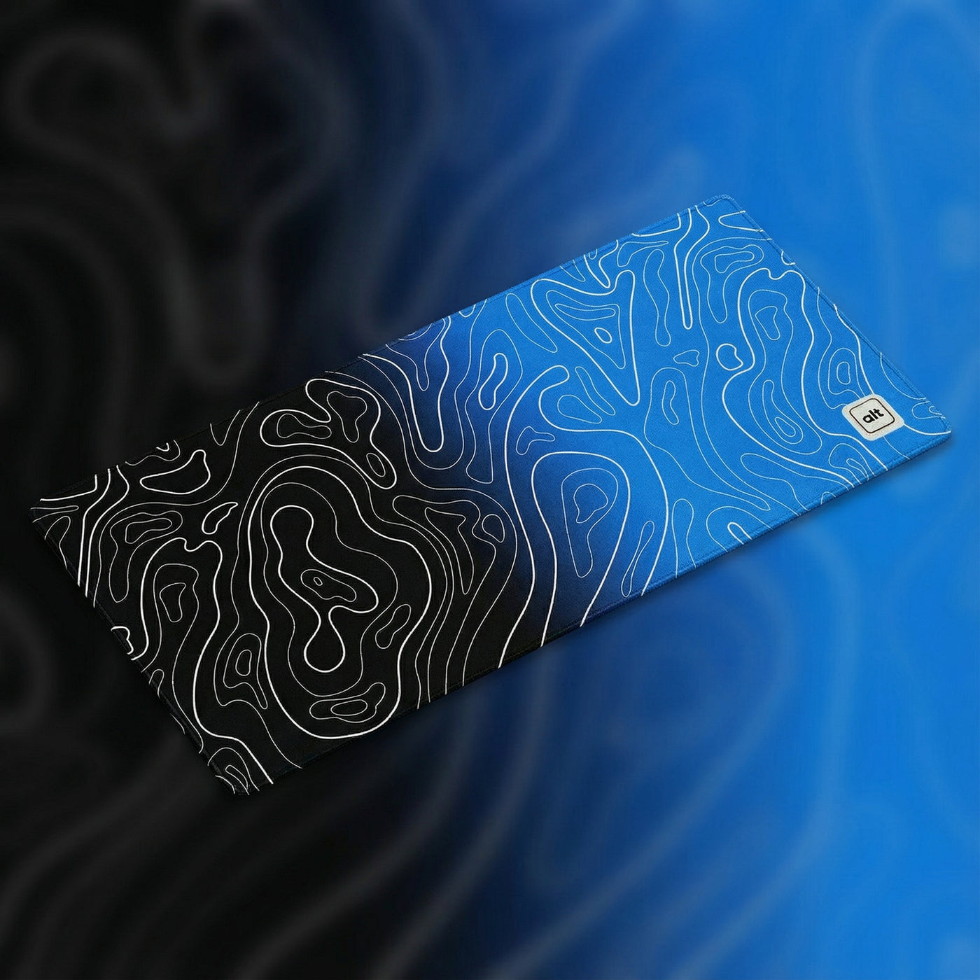 Bisman Ombre Damascus Mousepad - [alt_customs]