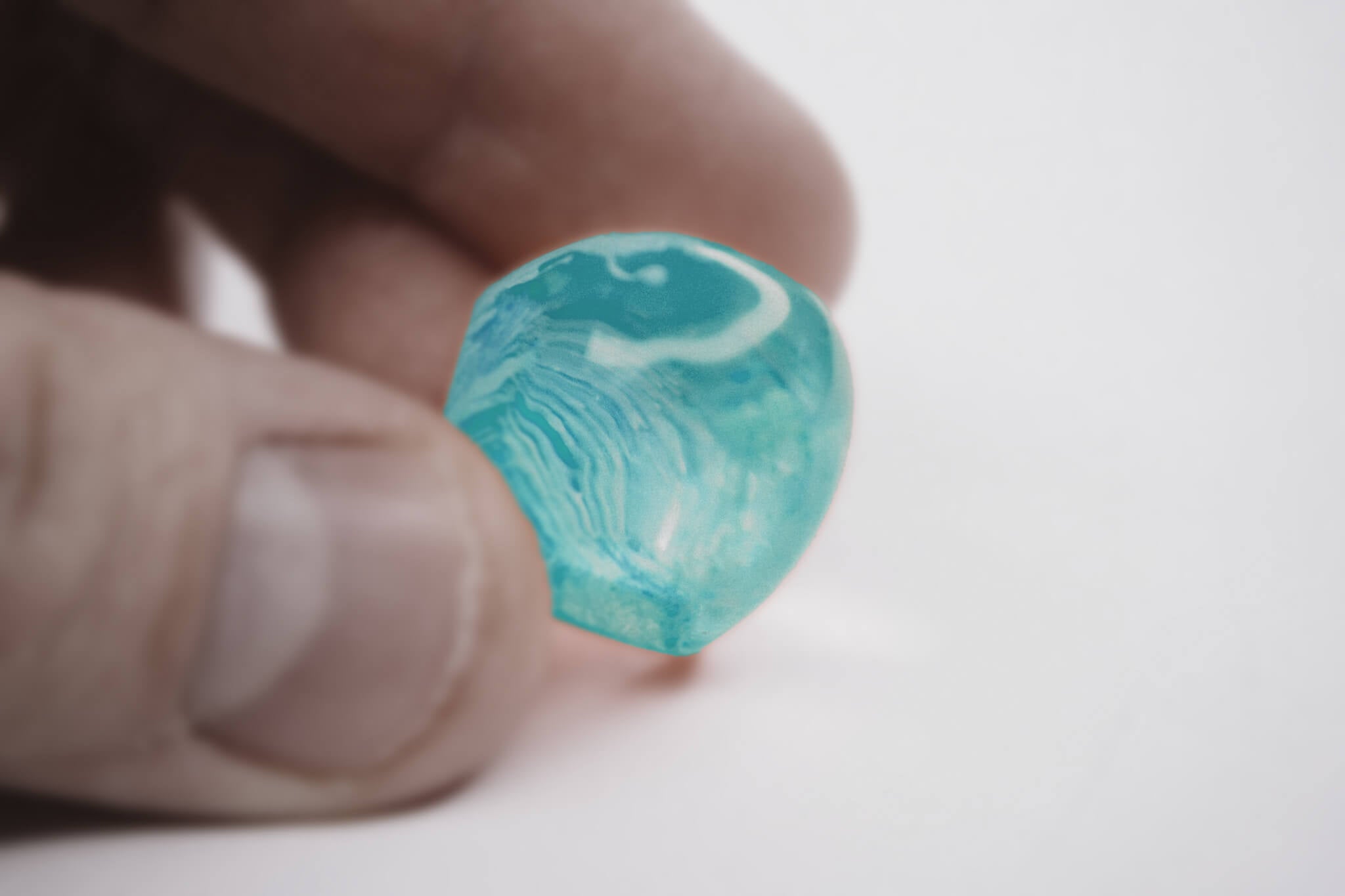 Jade Jelly Artisan Keycap - [alt_customs]