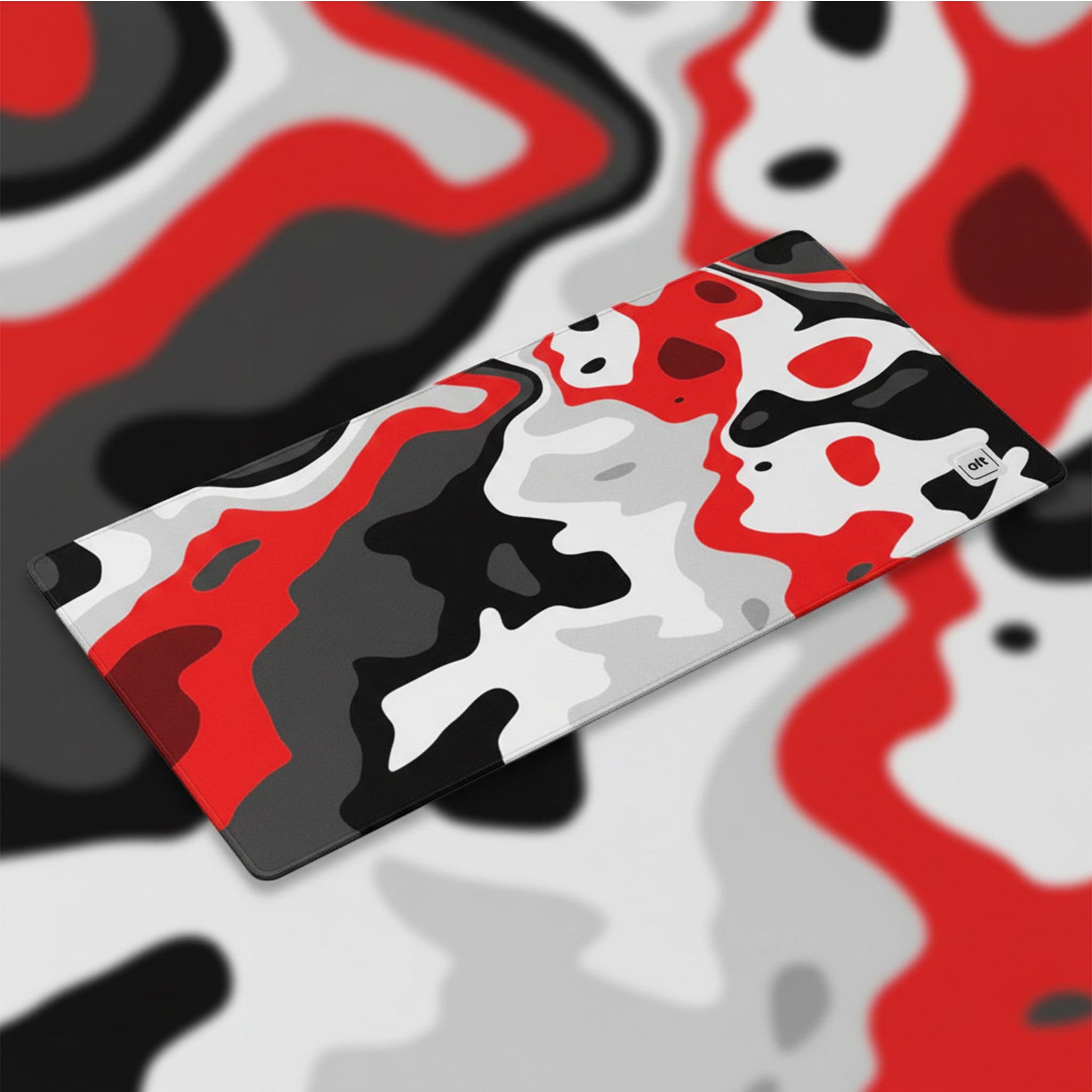 Camo Red Arctic Mousepad