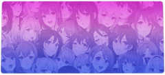 Waifu Party Mousepad - [alt_customs]