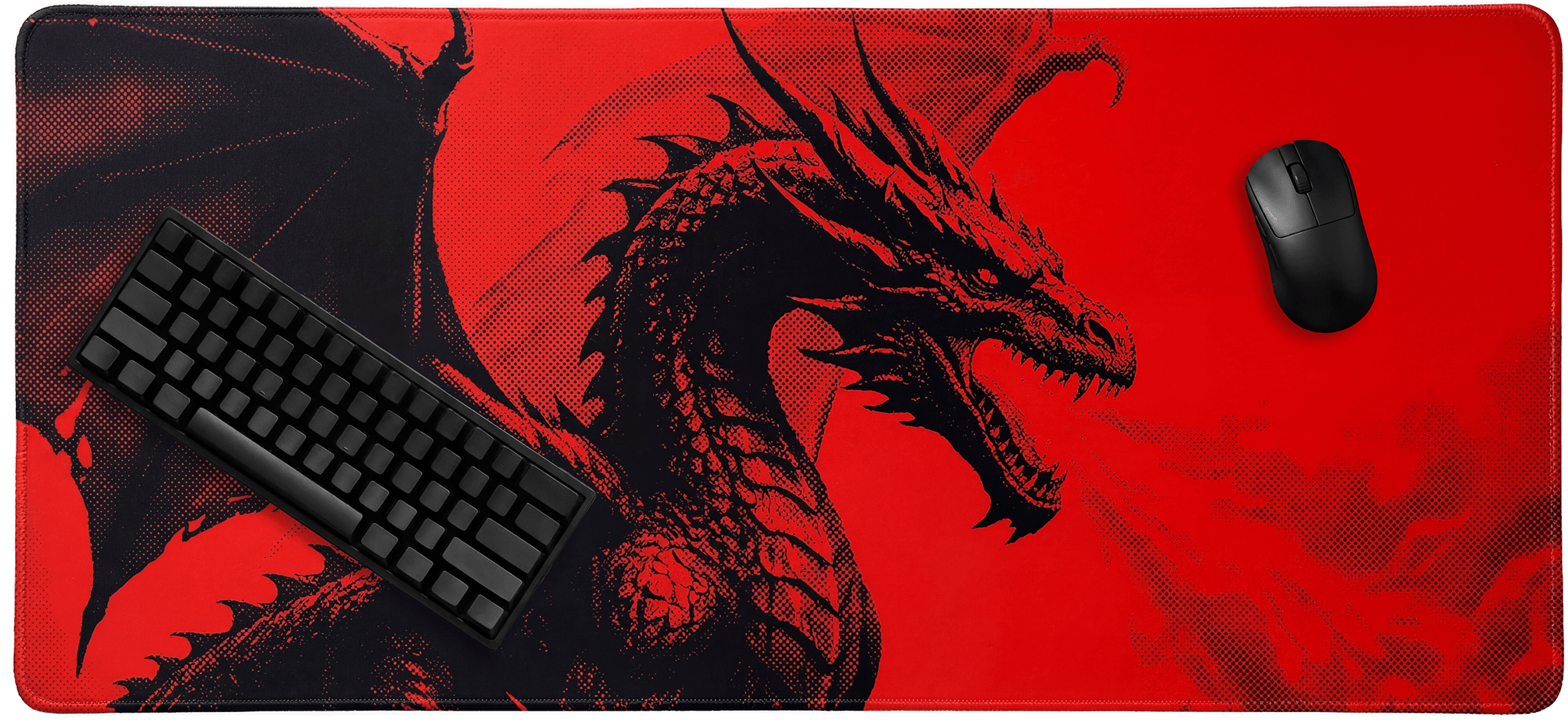Void Dragon Red Mousepad