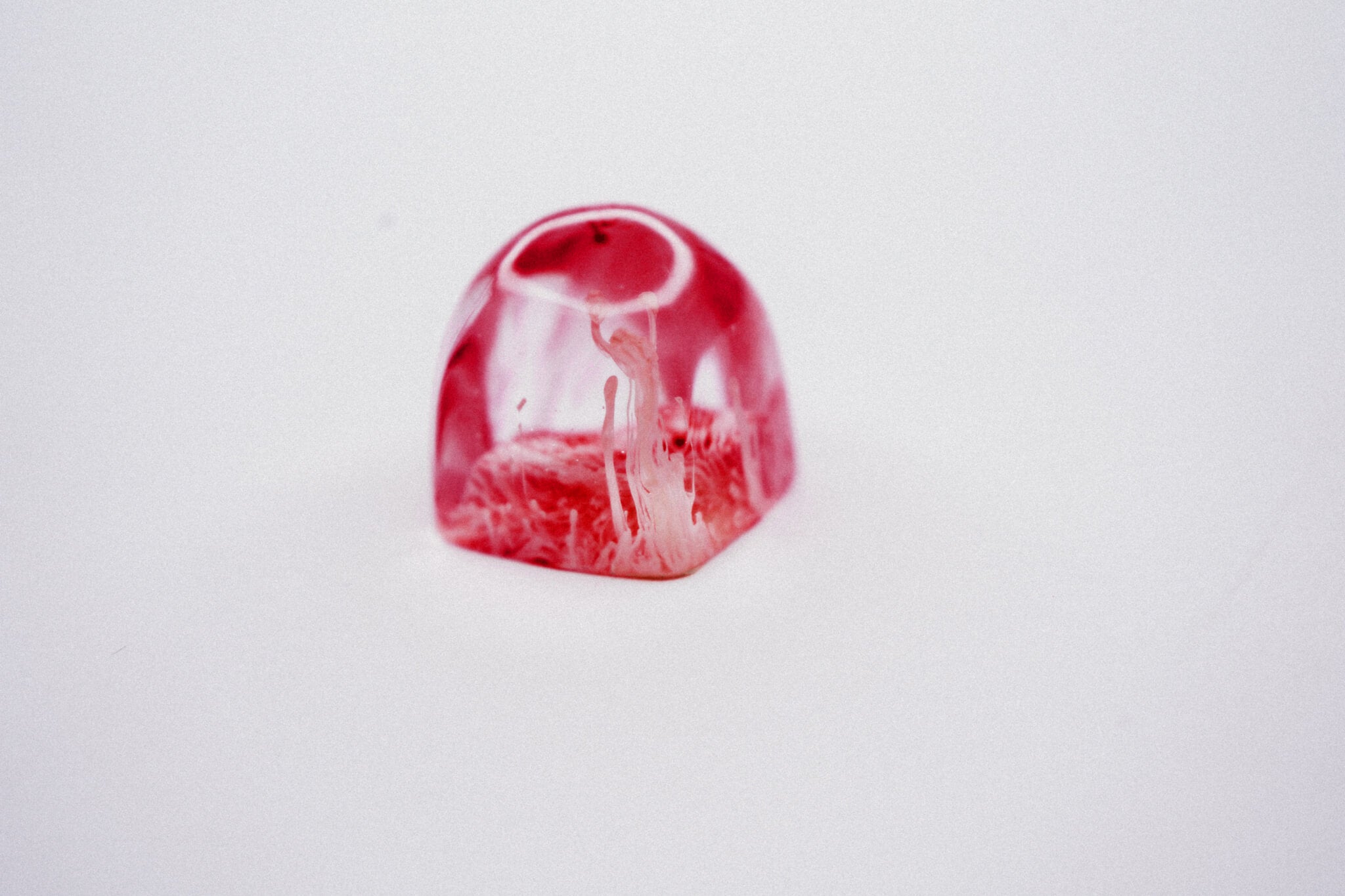 Maroon Jelly Artisan Keycap - [alt_customs]