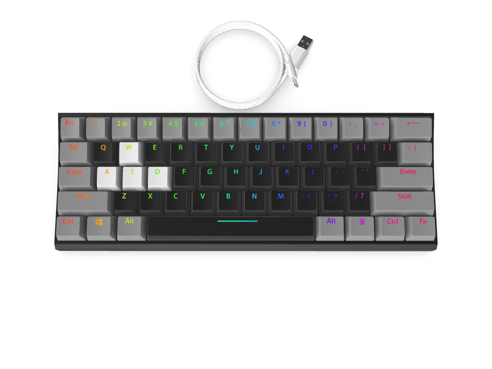 T60 Keyboard - Custom Design Ref: DPPBVEL - [alt_customs]