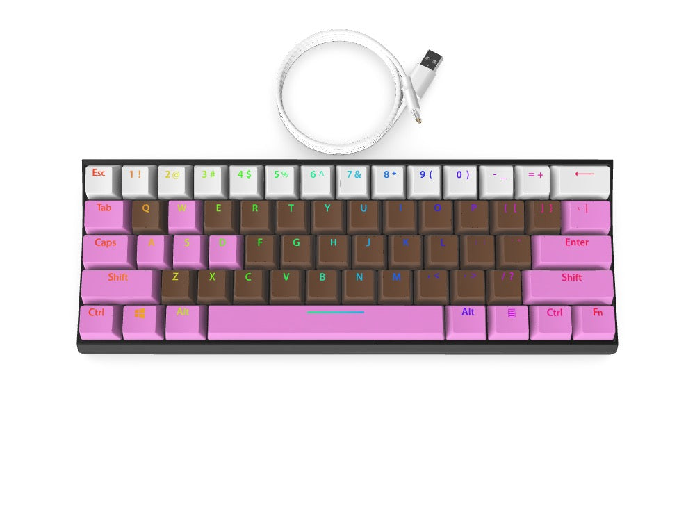 T60 Keyboard - Custom Design Ref: HTPURBW