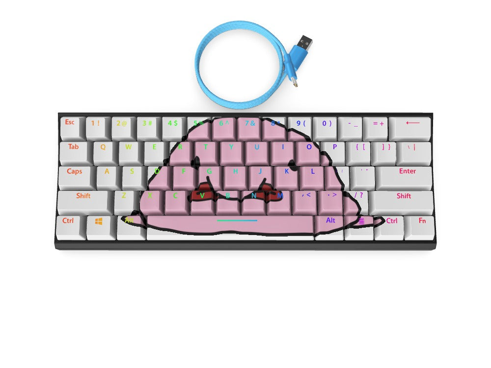 T60 Keyboard - Custom Design Ref: LKU5NPS - [alt_customs]