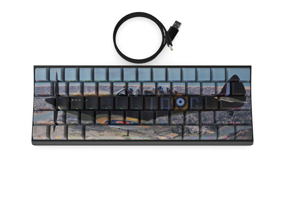 T60 Keyboard - Custom Design Ref: QJGN1B - [alt_customs]