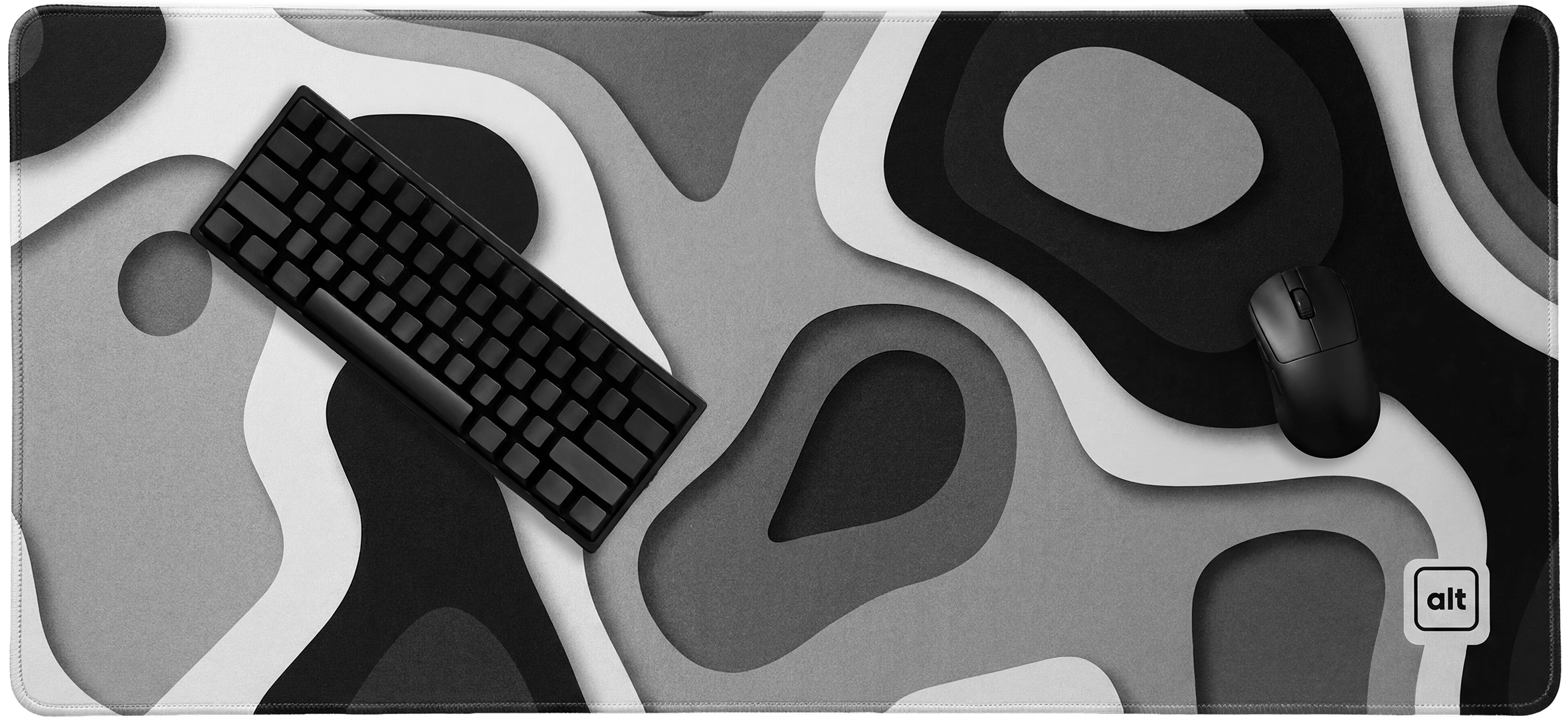 Topo Monochrome Mousepad