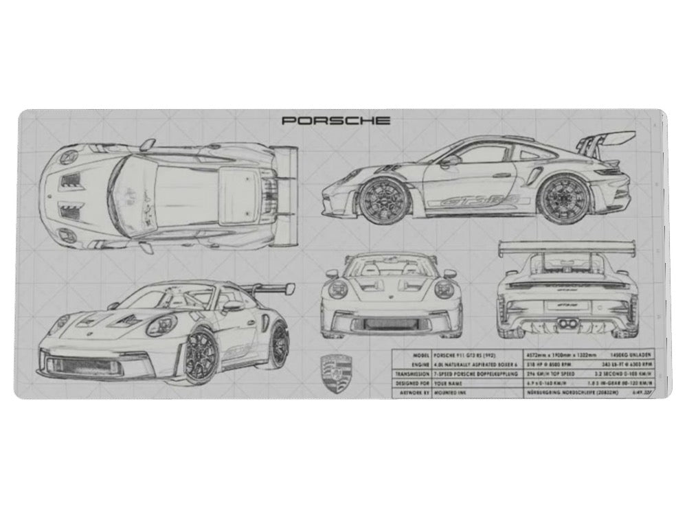 Custom XXL Speedmat - Custom Design Ref: 05U9EU - [alt_customs]