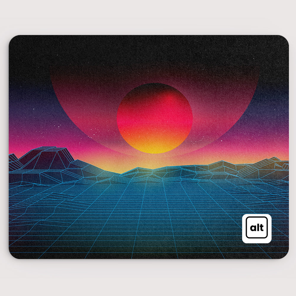 Synth Waves Mousepad