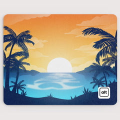 Tropical Sunrise Mousepad - [alt_customs]