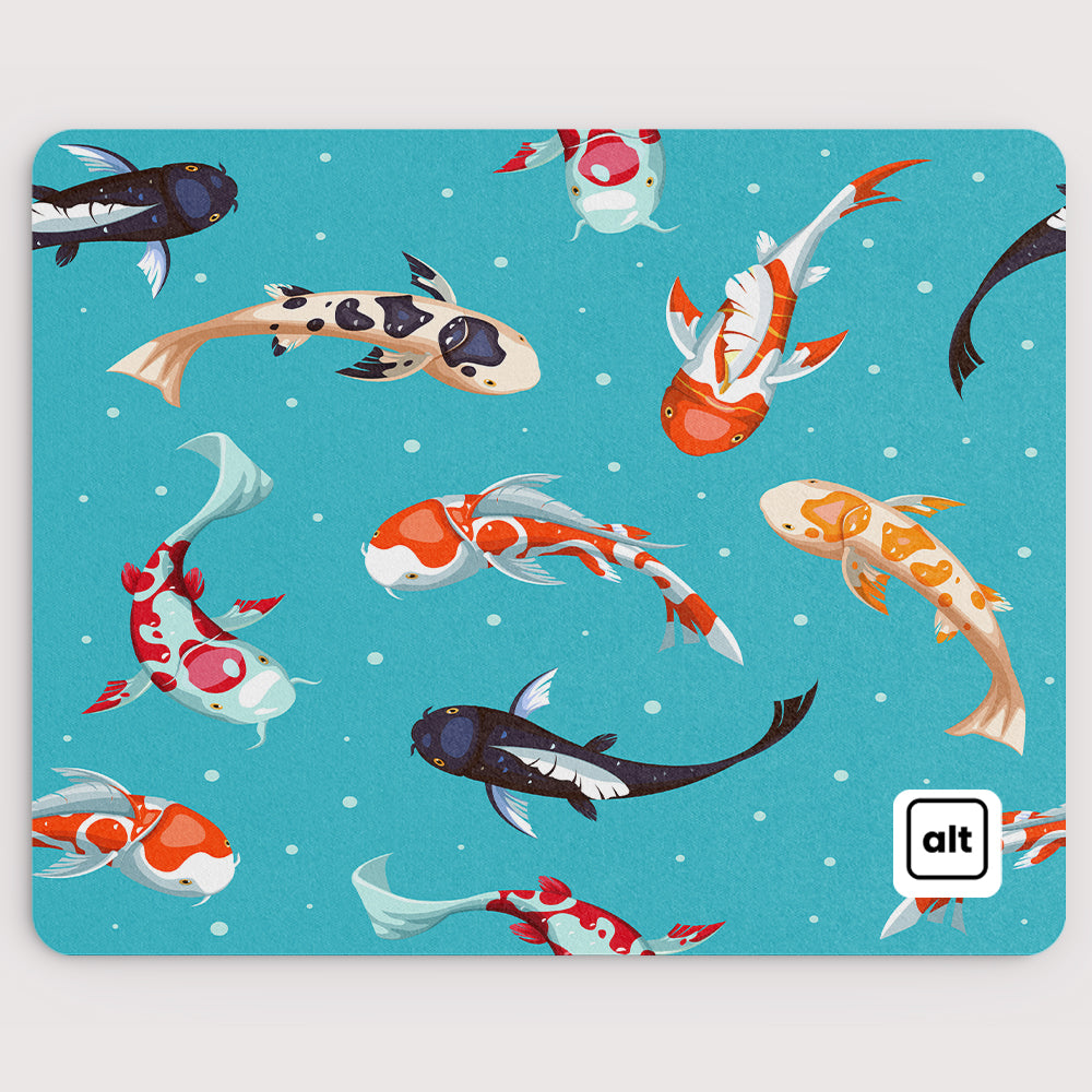 Koi Pond Mousepad