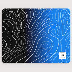 Bisman Ombre Damascus Mousepad - [alt_customs]