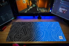 Bisman Ombre Damascus Mousepad - [alt_customs]