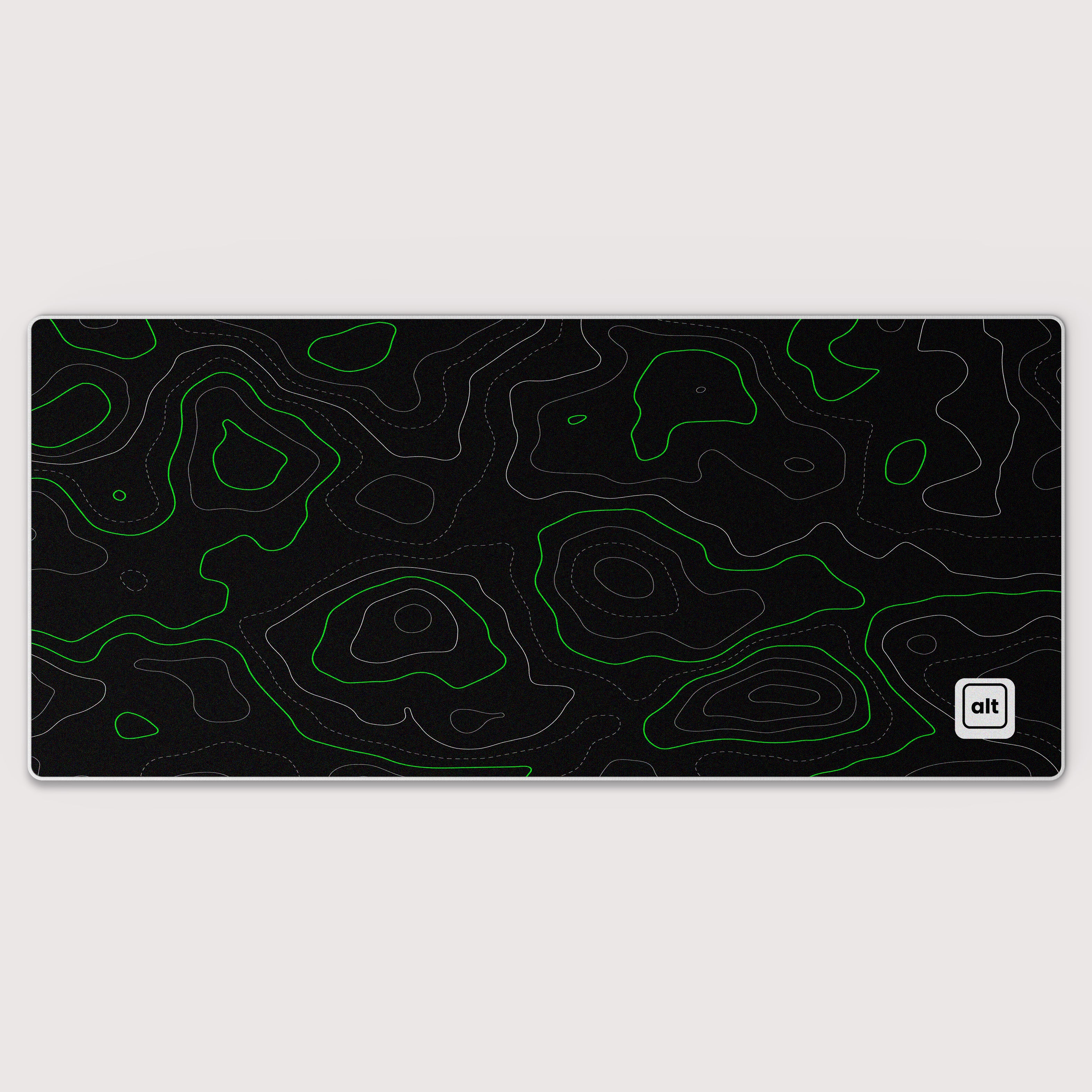 Dark Inverted Green Damascus