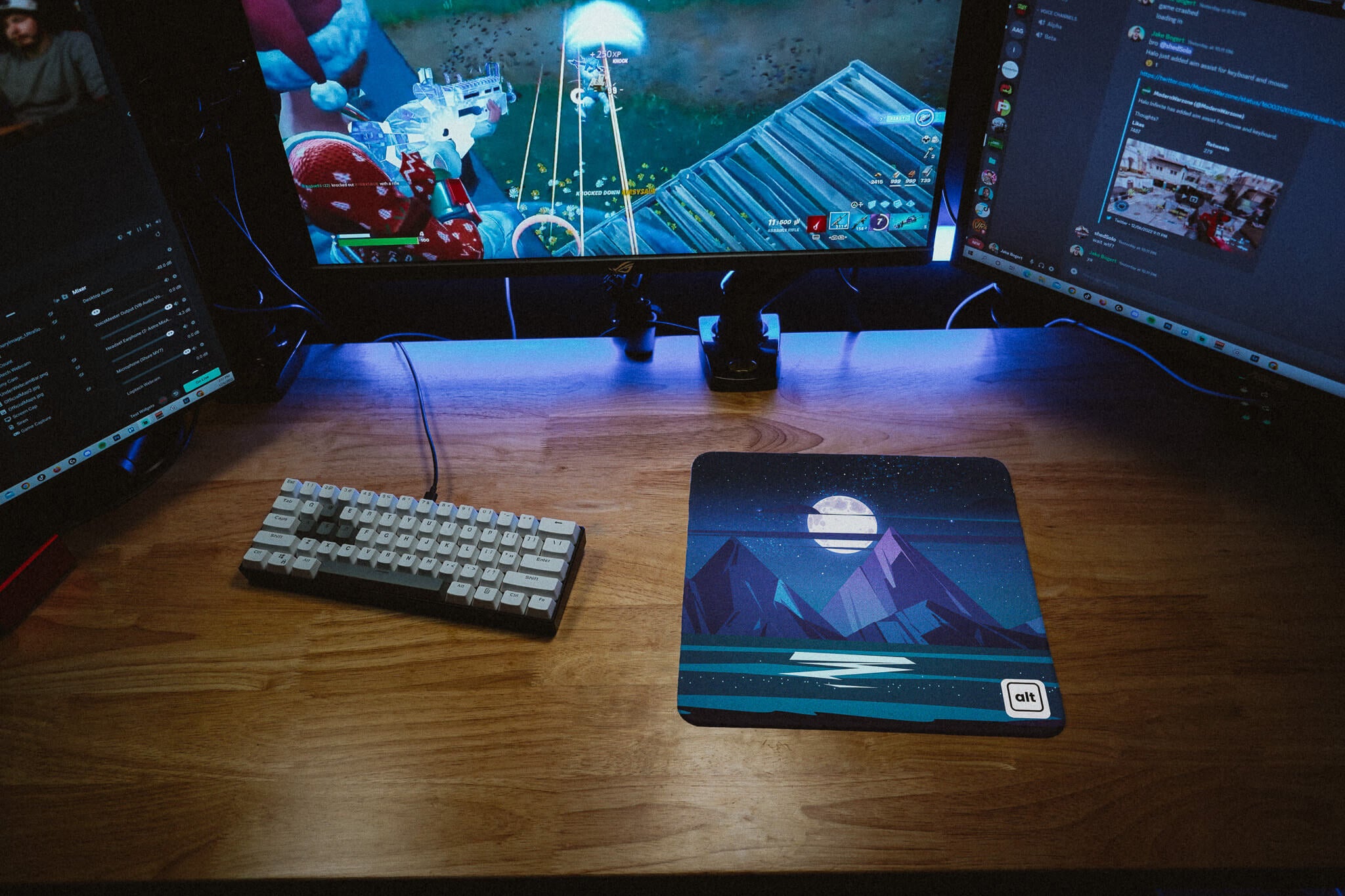 Nightfall Lagoon Mousepad