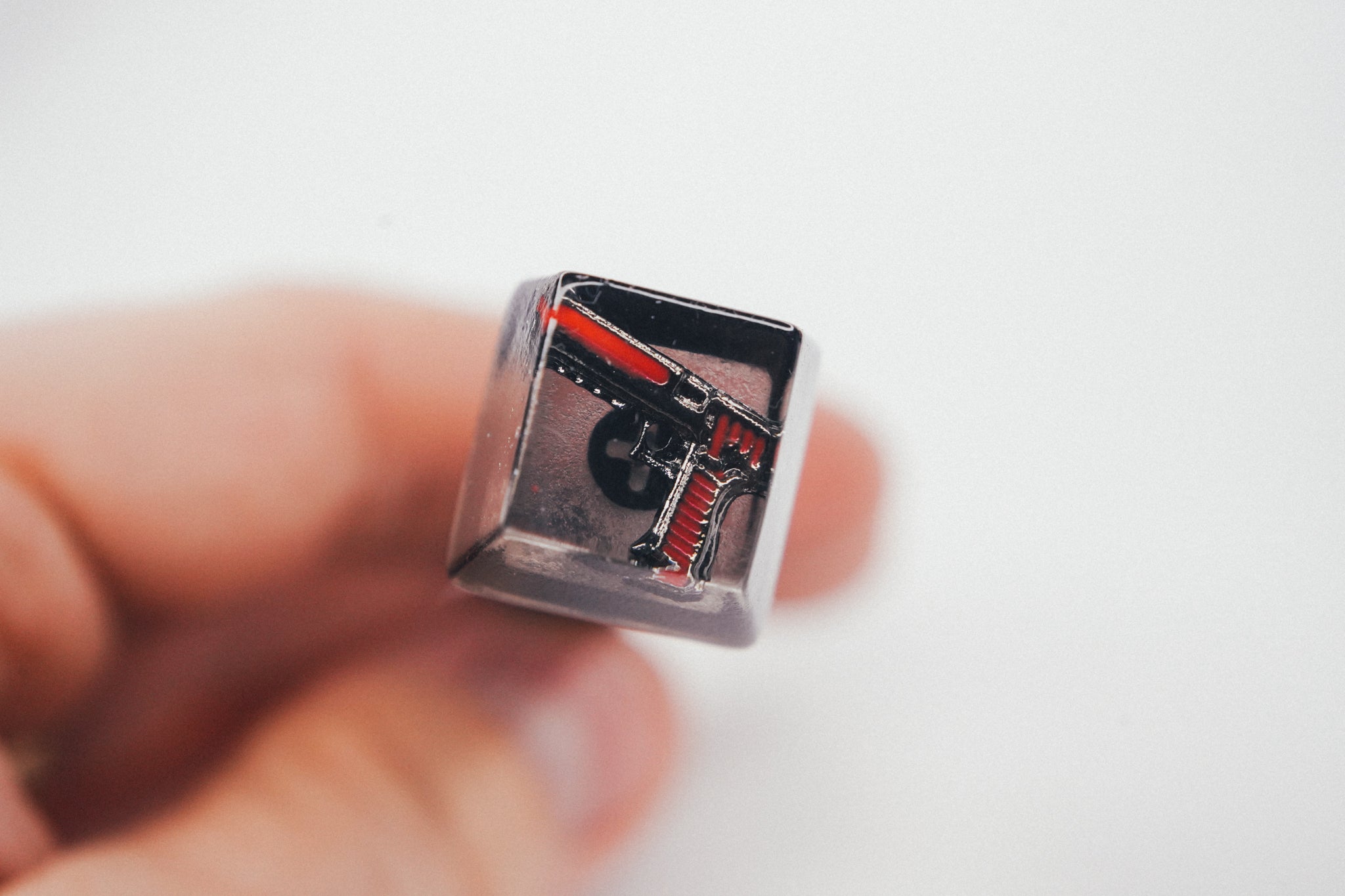 Silver Deagle Artisan Keycap - Gaming Keyboards