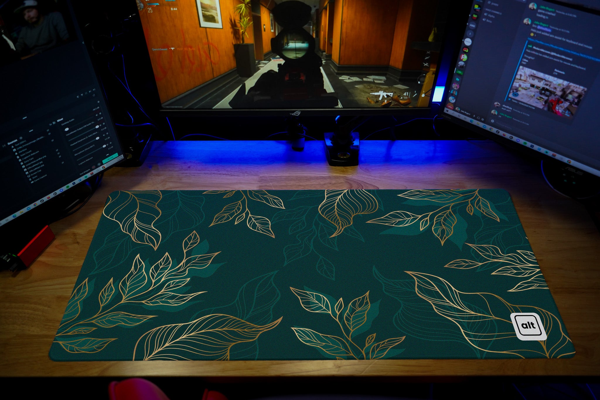 Leafy Green Mousepad