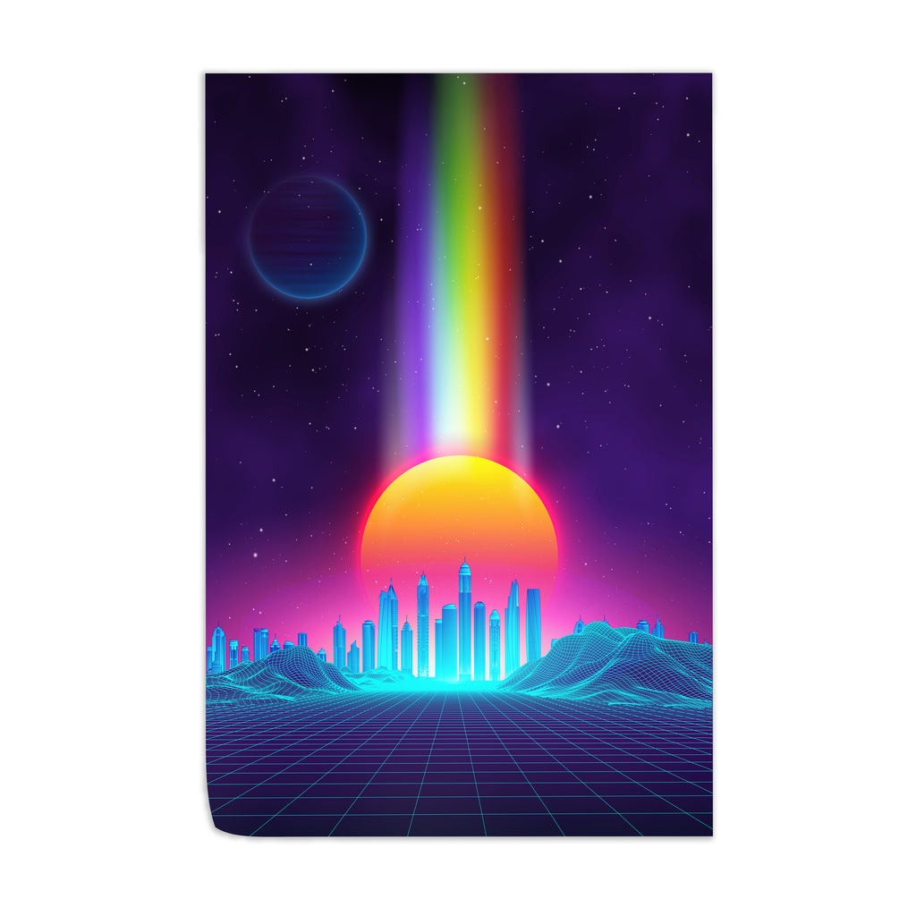Retro Rainbow Wall Art - [alt_customs]