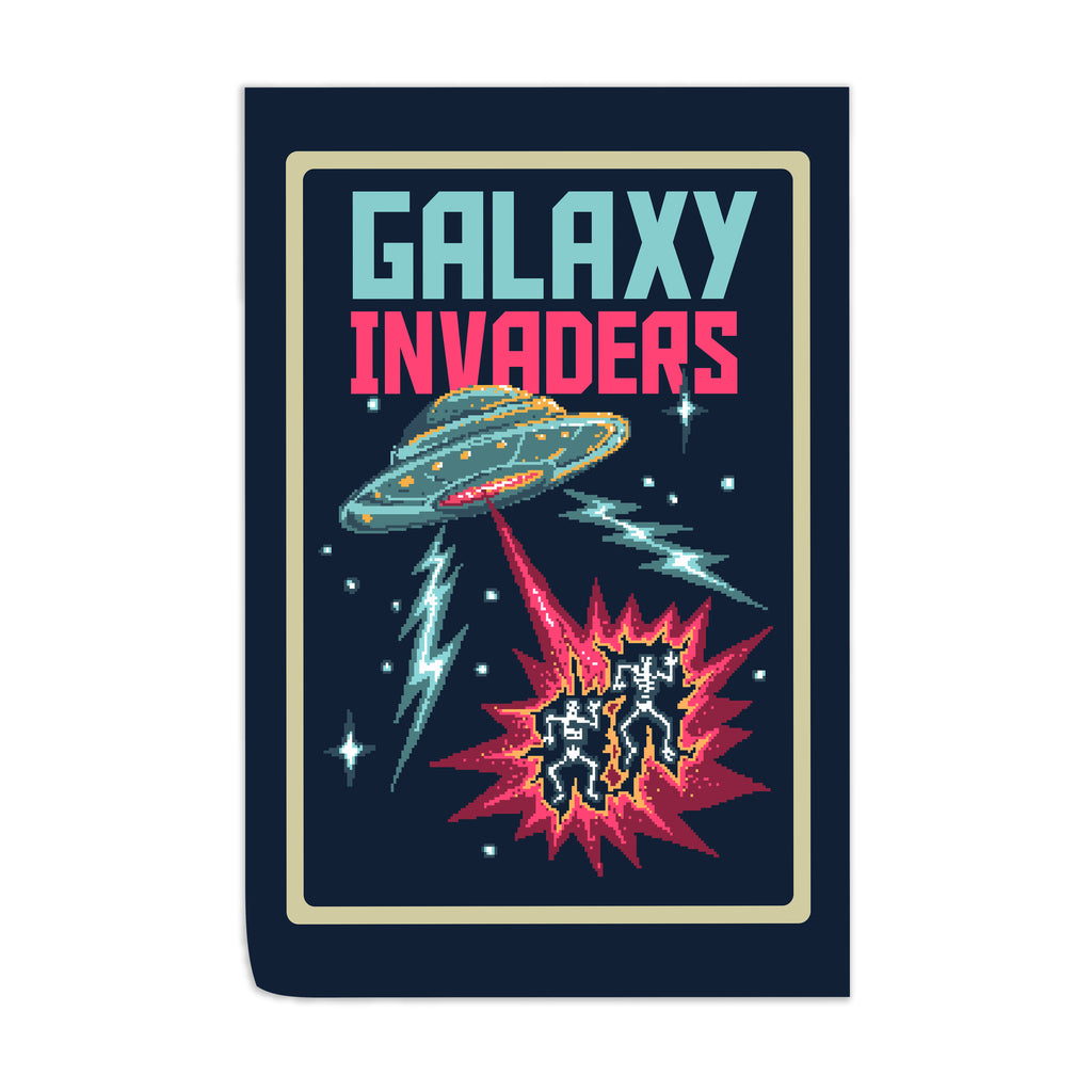 Galaxy Invaders Wall Art - [alt_customs]
